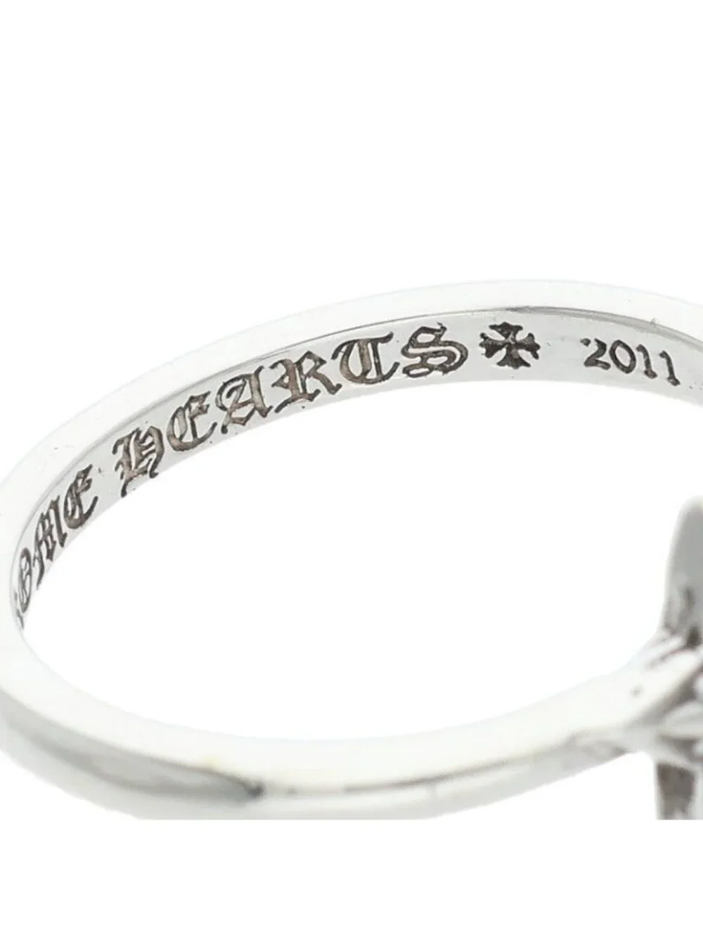 Chrome Hearts Bubblgm Star Bubble Gum Silver Ring